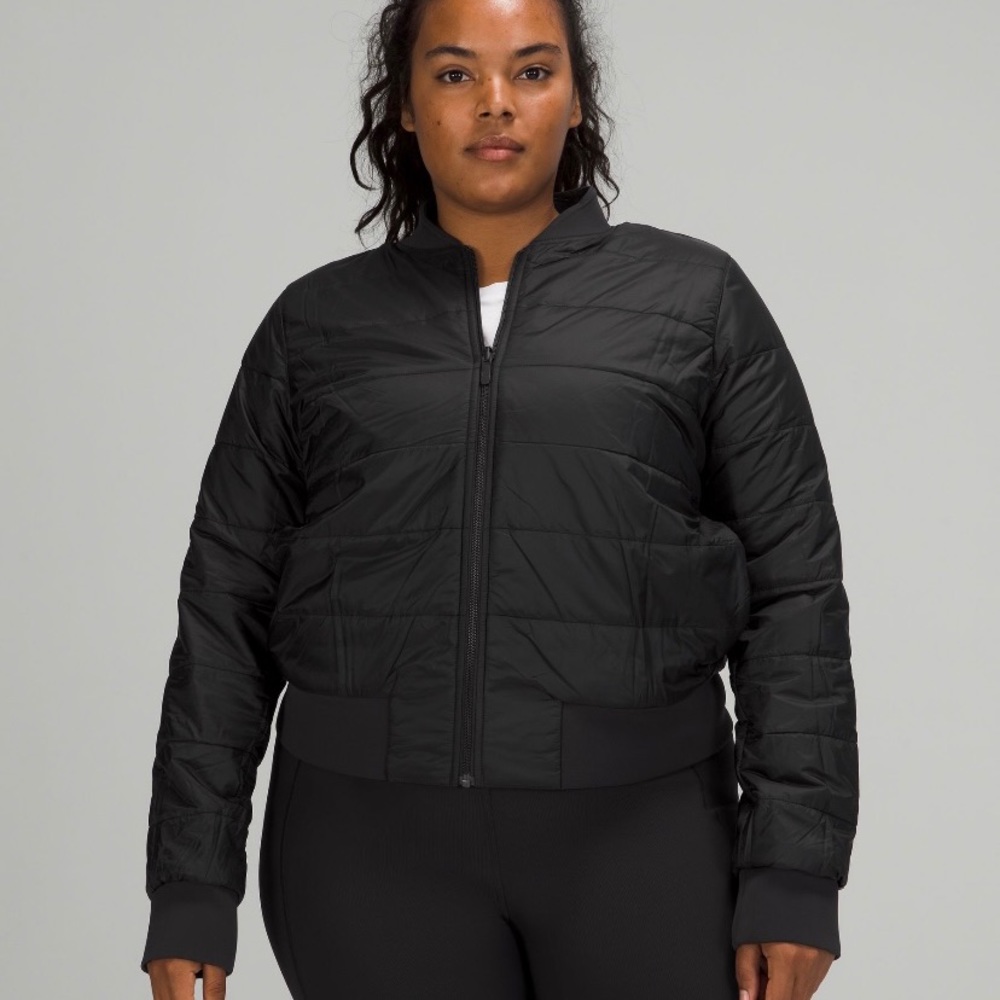Lululemon Non Stop Reversible bomber jacket size 6